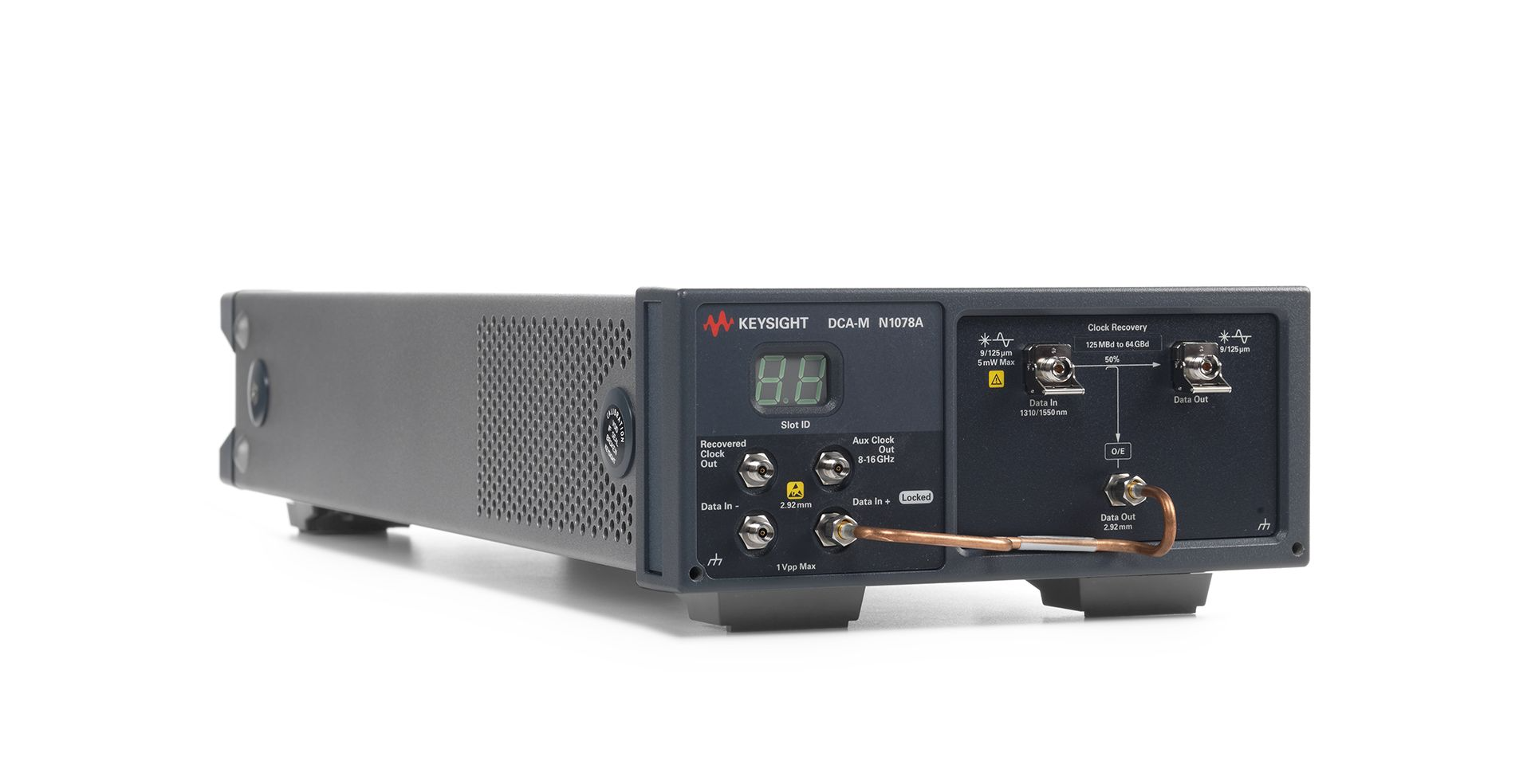 Keysight N1078A 64 GBd 單模光 / 電時(shí)鐘恢復(fù)模塊